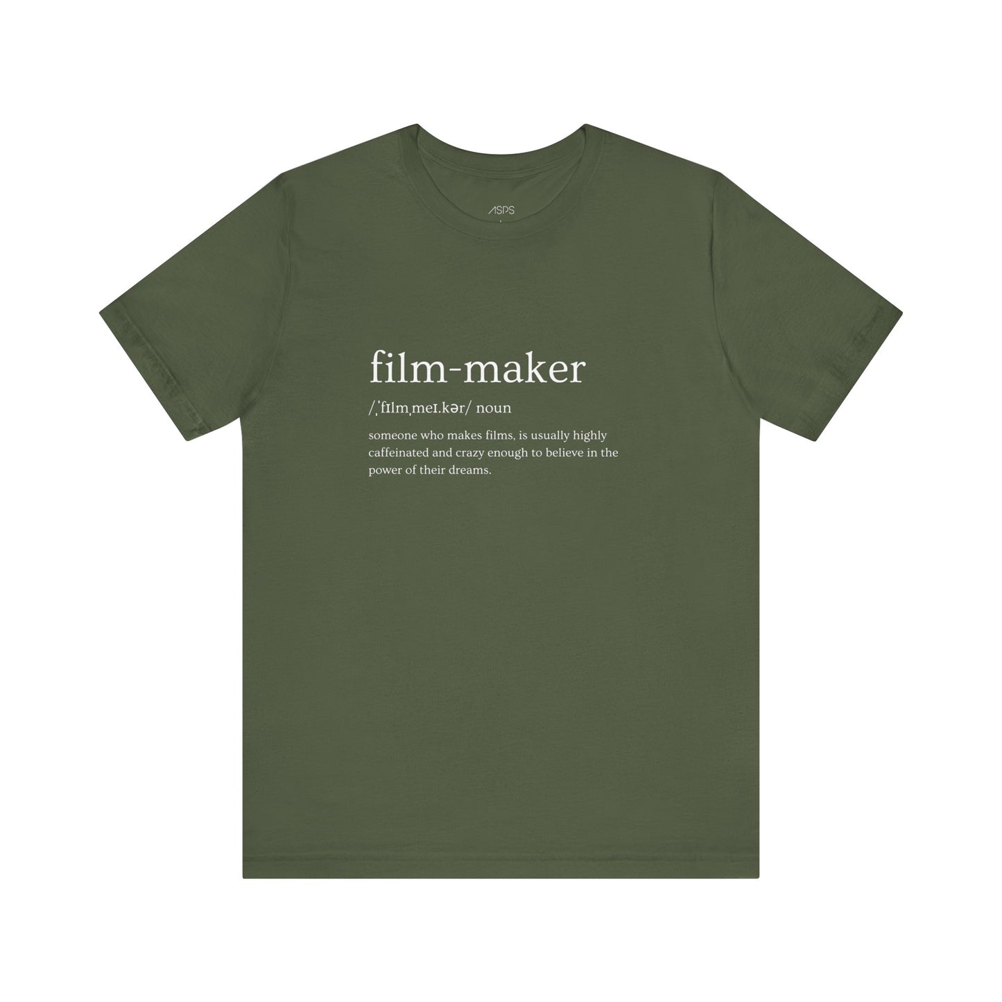 ASPS Filmmaker Definition Tee