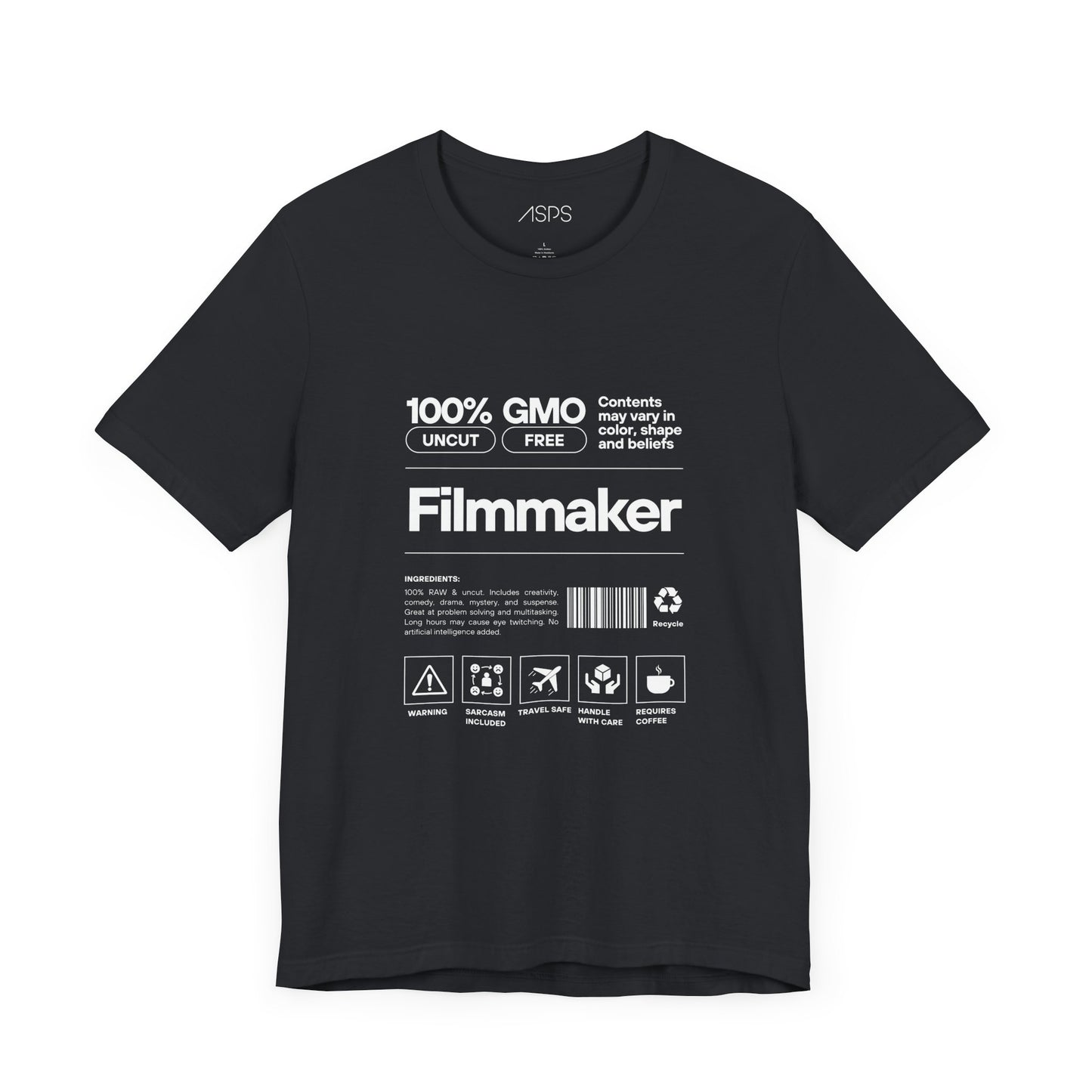 Filmmaker Ingredients Tee • Uncut