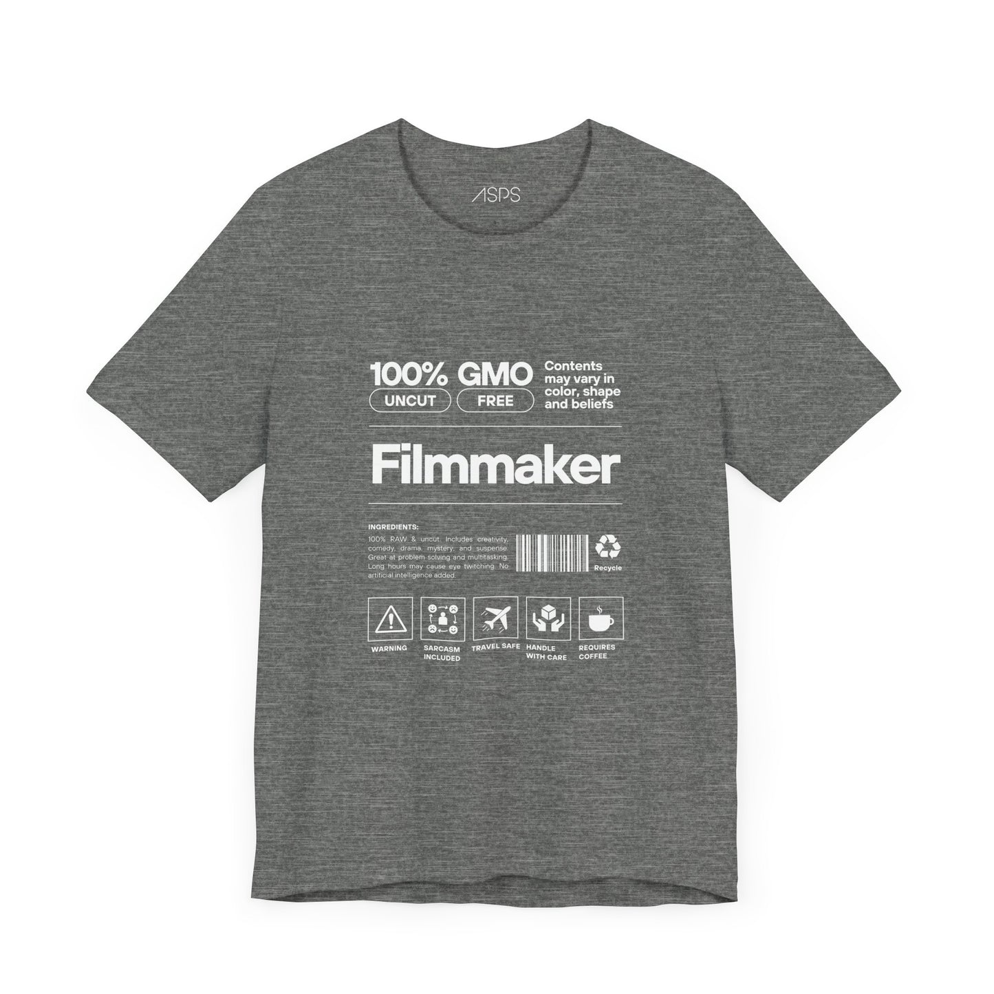 Filmmaker Ingredients Tee • Uncut